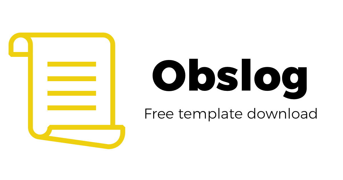 Do better research with our observation log – a free template